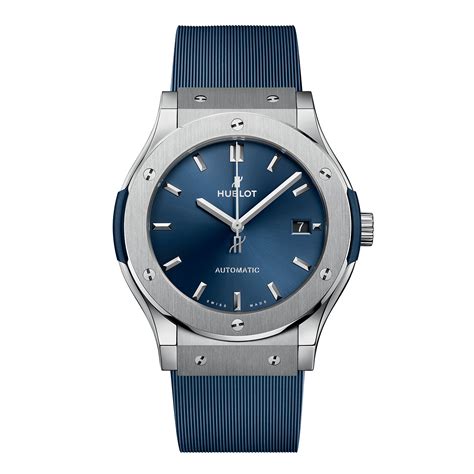 Hublot Classic Fusion Titanium Blue, Ru